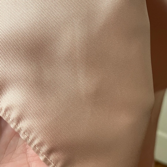 Alfred Sung Draped One-Shoulder Satin Maxi‎ Dress Pockets Toasted Sugar 4 AS IS - Picture 13 of 16